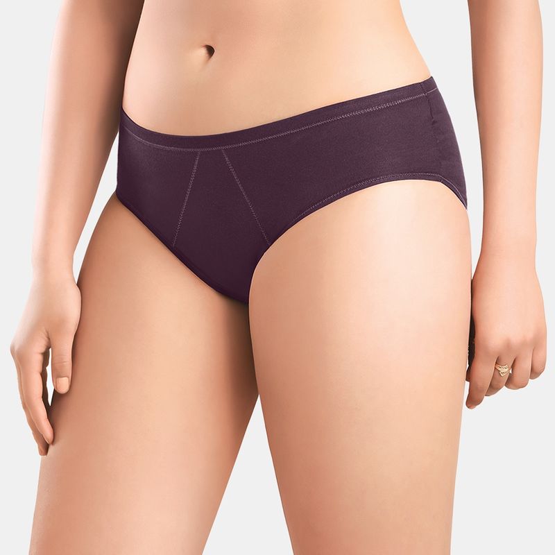 Sonari Absorb Period Panties Menstrual Heavy Flow Postpartum Underwear - Purple (M)