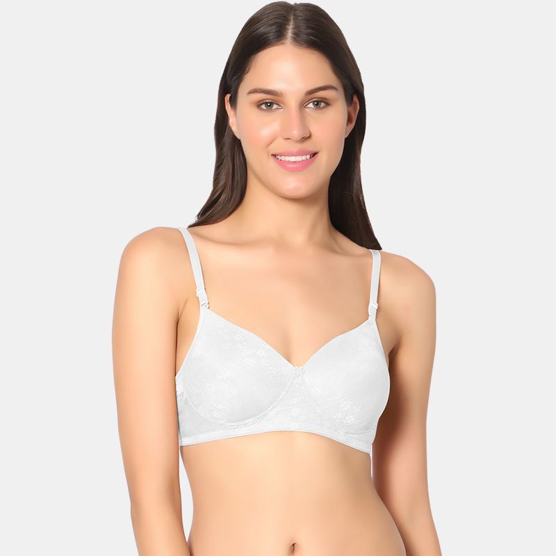 Sonari Womens Padded T-Shirt Bra - White (30C)