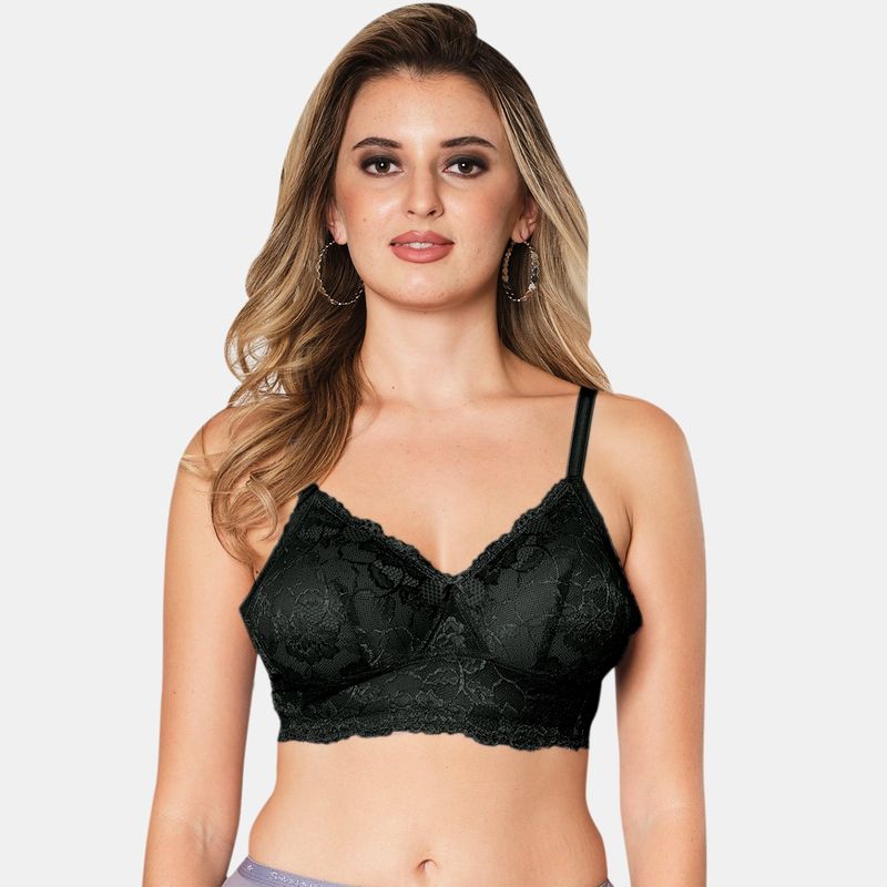 Sonari Sonet Womens Bralette Bra - Black (34B)