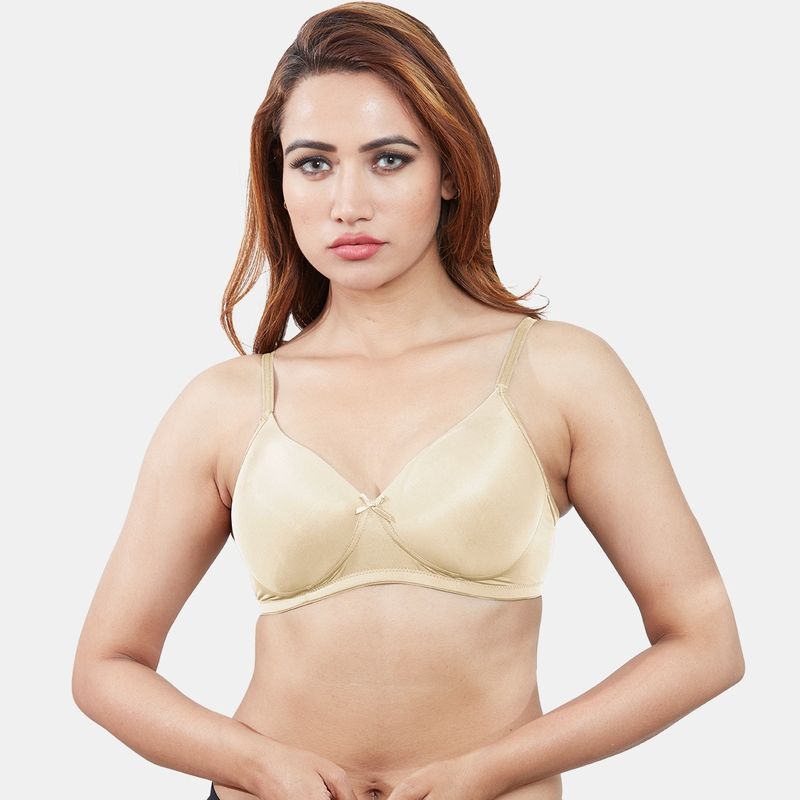 Sonari Yana Womens Padded T-Shirt Bra - Beige (32B)