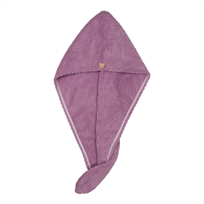 Streak Street Microfiber Hair Wrap Towel - Periwinkle Purple