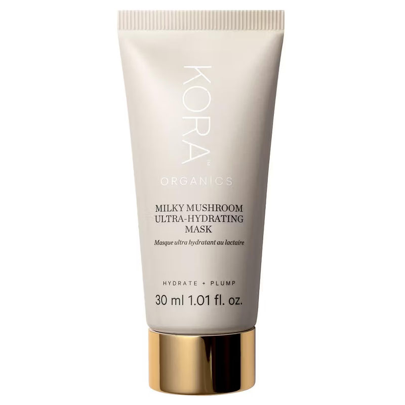 Kora Organics Milky Mushroom Ultra-Hydrating Mask Deeply Hydrates Plumps Revives With Aloe Glycerin