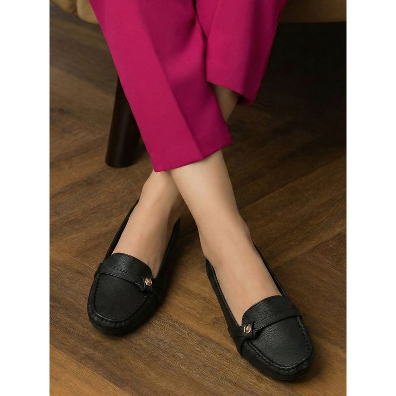 MODARE Black Formal Loafers (EURO 36)