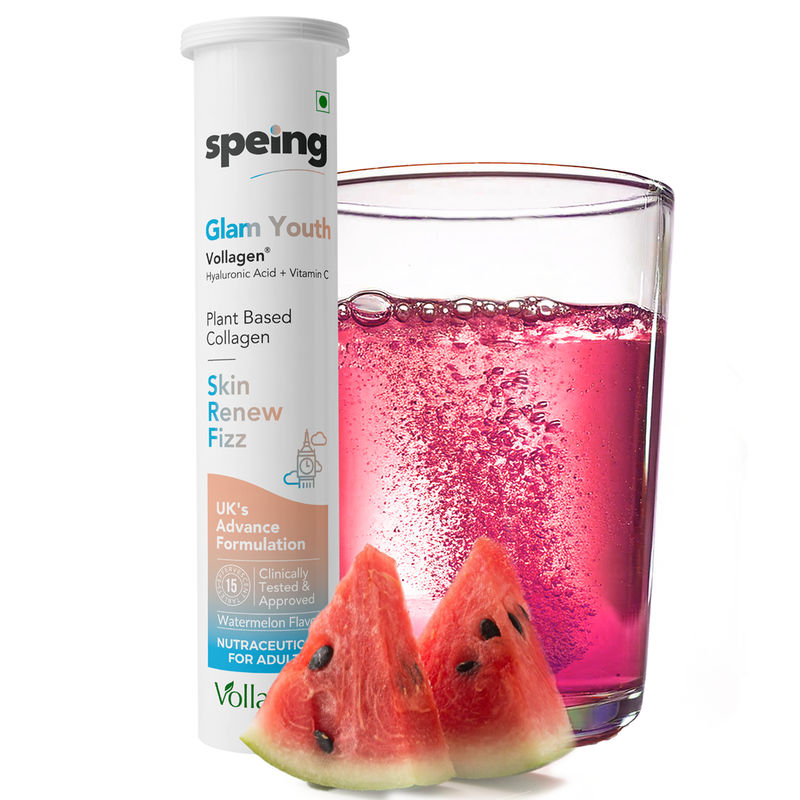 Speing Glam Youth - Uk'S Veg Collagen, Hyaluronic Acid & Vitamin C Skin Hydration Tablets