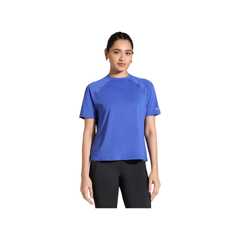 Silvertraq Traqfit Raglan Dazzling Blue T-Shirt (XS)