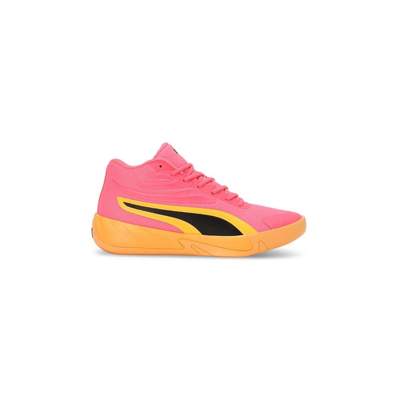 Buy Puma Court Pro Unisex Pink & Orange Basketball Shoes Online