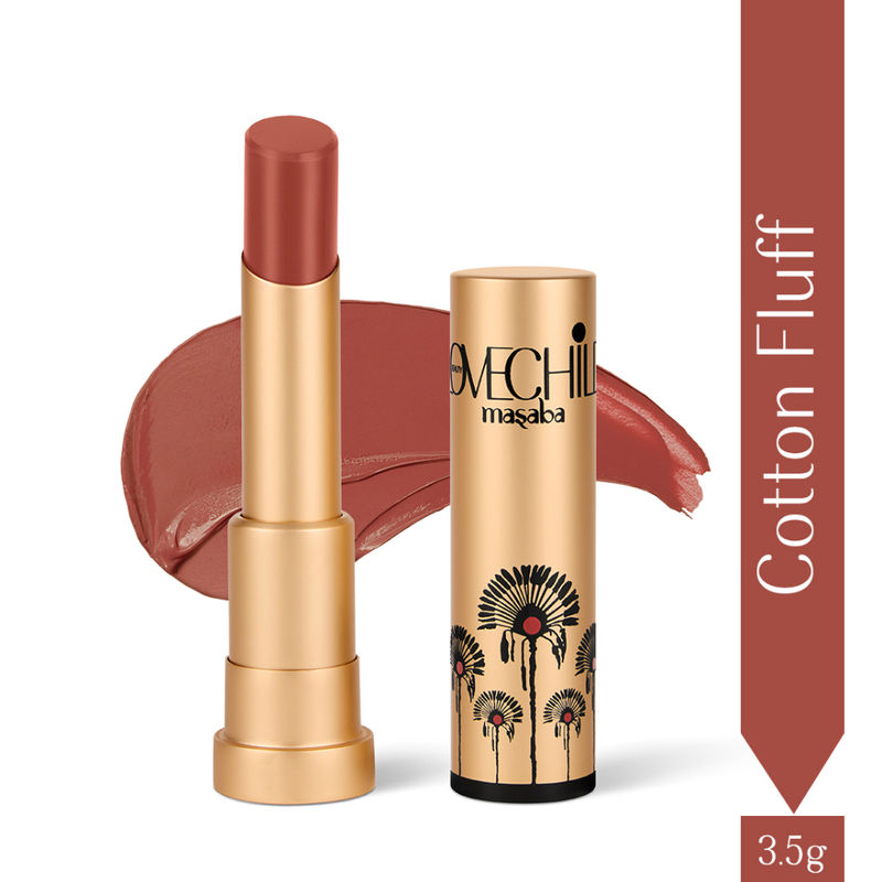 LoveChild Masaba Cloud Crush Ultra - Light Lush Creme Lipstick - Cotton Fluff