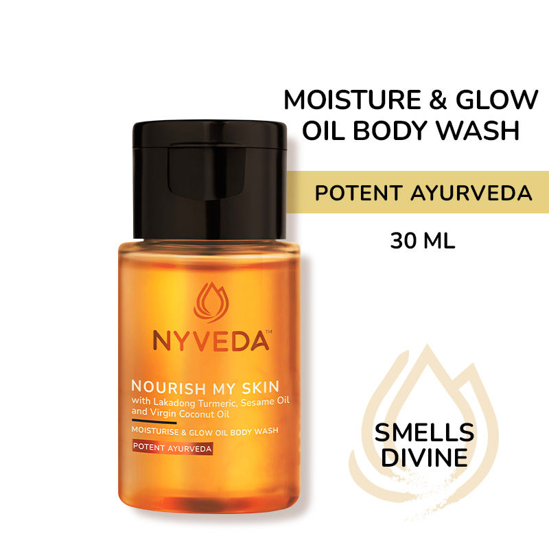 NYVEDA Nourish My Skin Moisture & Glow Oil Body Wash Buy NYVEDA Nourish My Skin Moisture & Glow