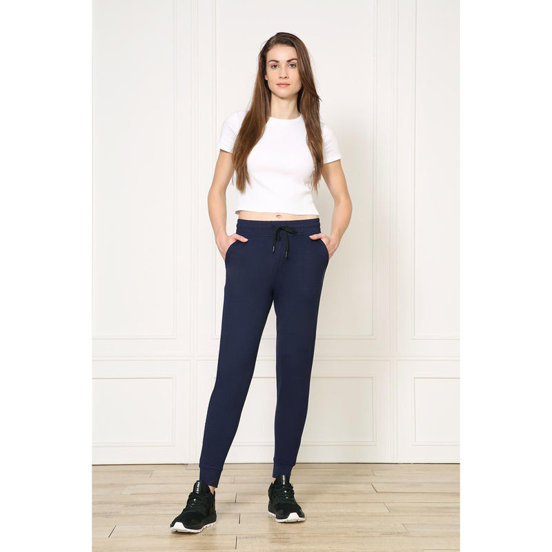 Van Heusen Women Athleisure Quick Dry & Super Soft Joggers - Navy (L)
