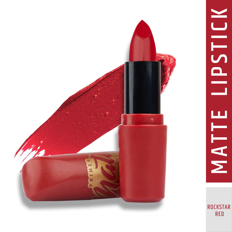 Insight Cosmetics Primer Matte Lipstick- A15 Rockstar Red