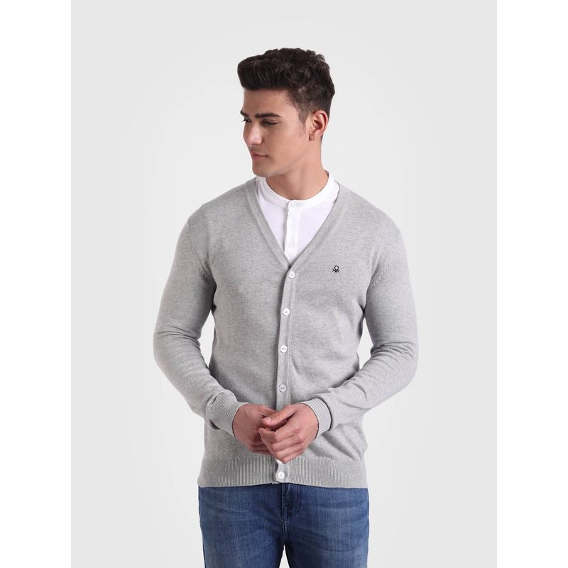 United Colors Of Benetton Solid Cardigan (XL)