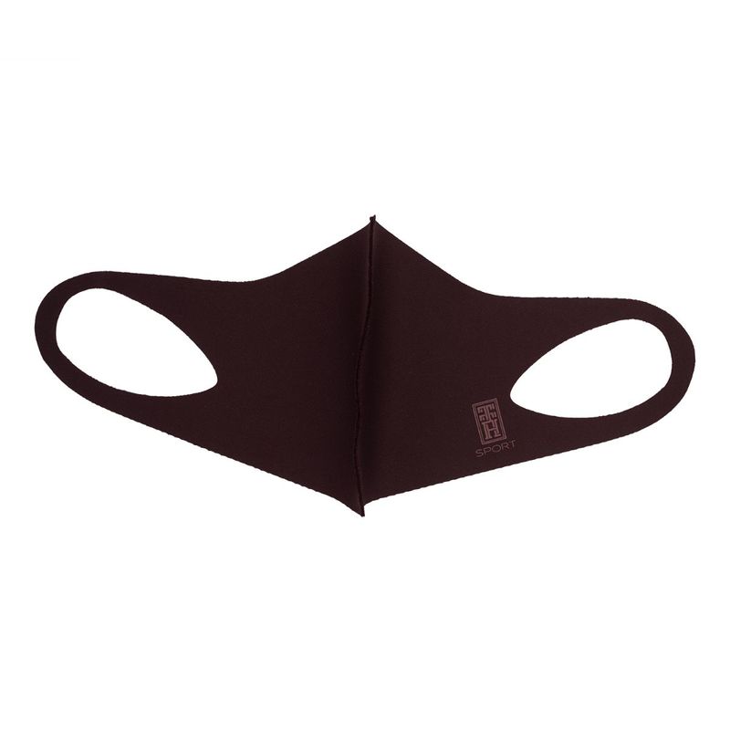 The Tie Hub Neo Sports Mask - Maroon (XS)