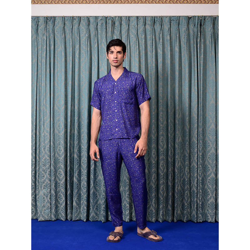 KOYTOY BY KYHAAN Wave Blue Co-Ord (Set of 2) (S)