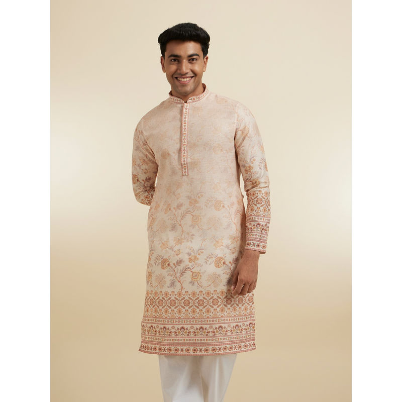 Diwas by Manyavar Sunny Delight Kurta (3XL)