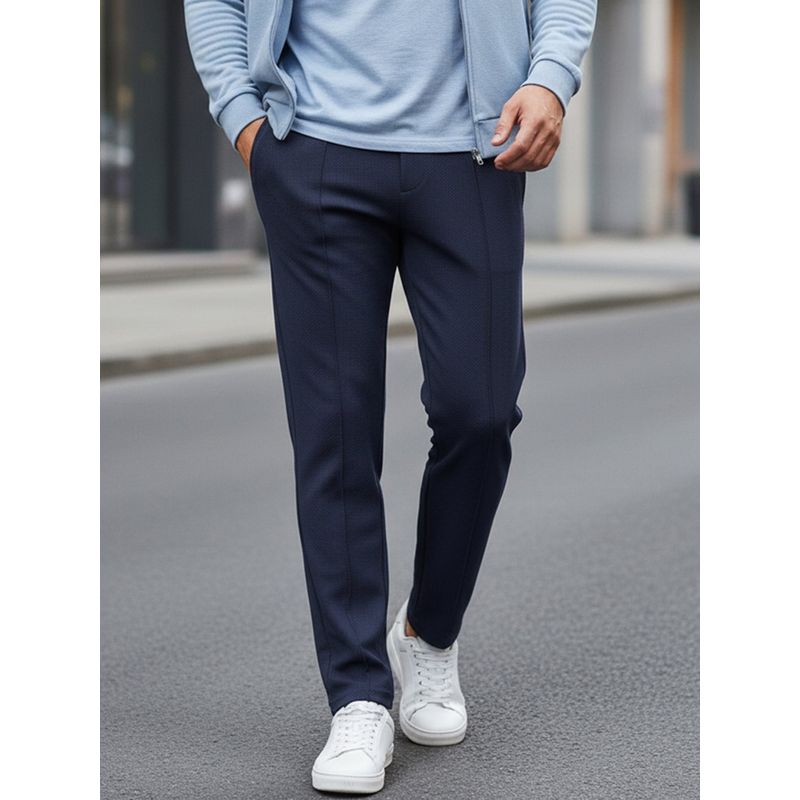 Bewakoof Men's Blue Track Pants (L)