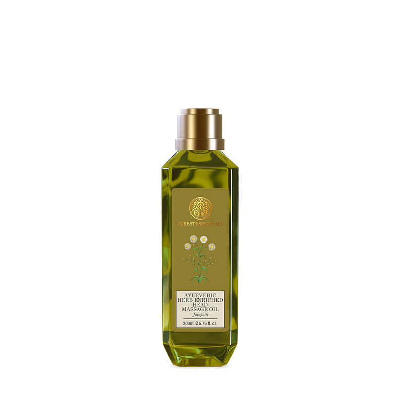 Forest Essentials Ayurvedic Ayurvedic Herb Enriched Head Massage Oil Japapatti (Hair Oil)