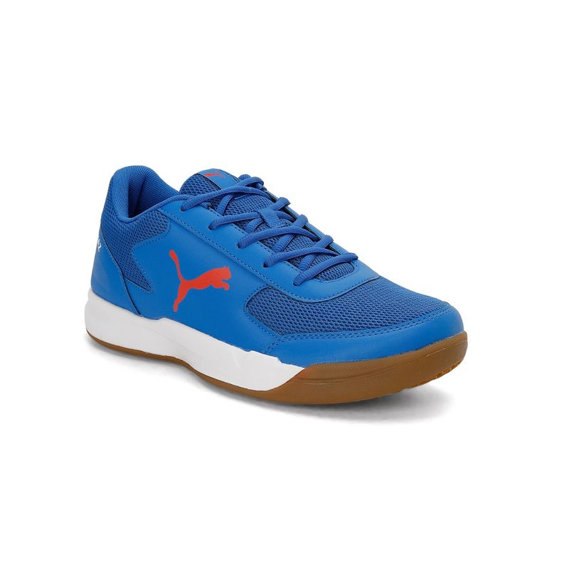 Puma Ad-court Mens Blue Indoor Sports Shoes (UK 6)