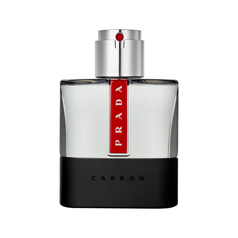 Prada Luna Rossa Carbon Eau de Toilette - Fougere & Woody Notes Men's Fragrance