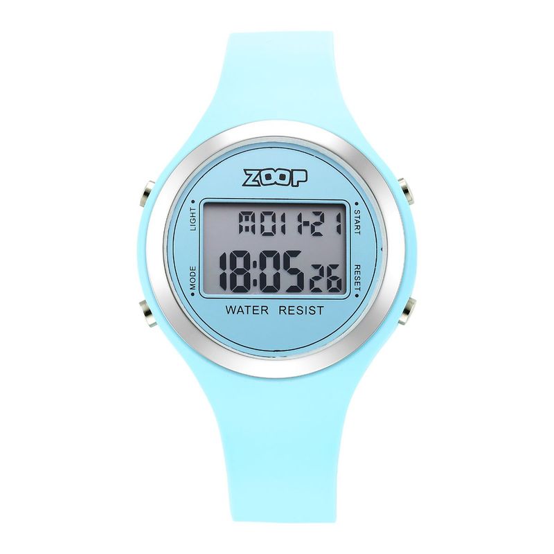 Zoop 26024Pp03W Blue Dial Digital Watch For Unisex Buy Zoop 26024Pp03W