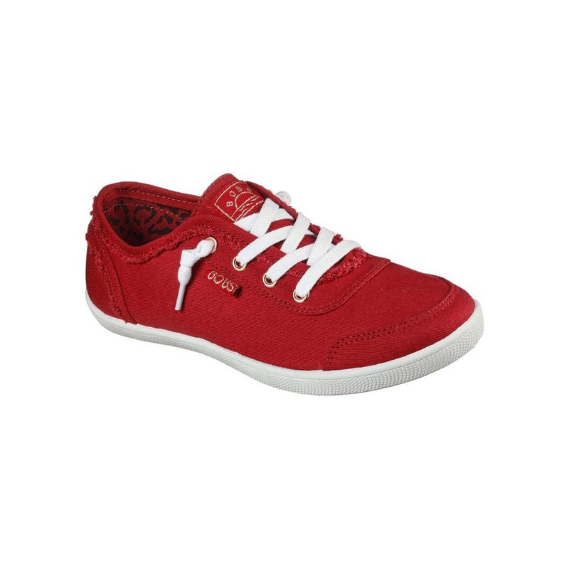 Red top bobs shoes