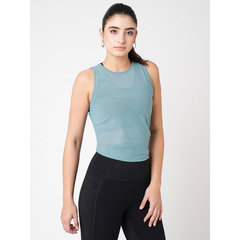 BODD ACTIVE Aqua Teal Tie-Up Tank (2XL)