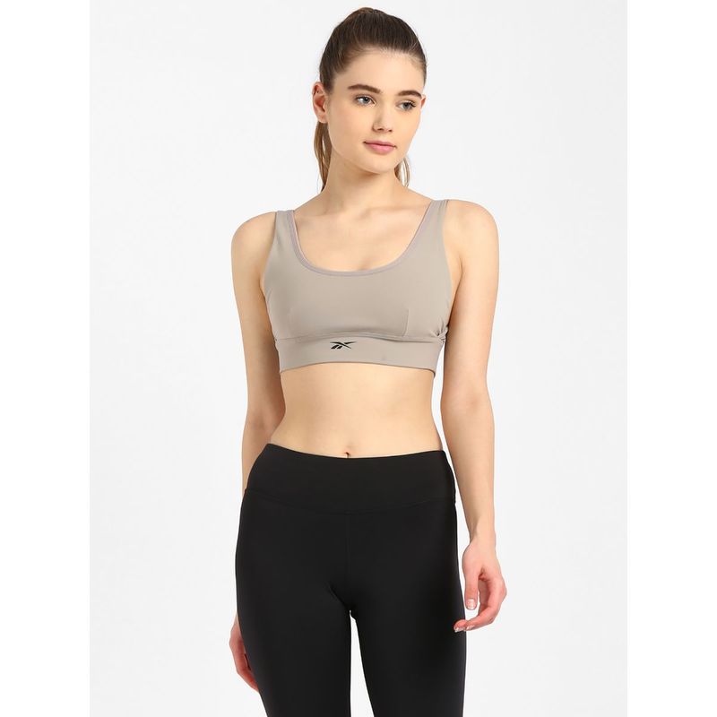 Reebok Minimalist Bra Grey Studio Bra (M)