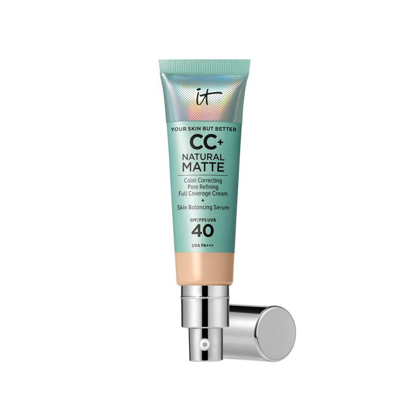 IT COSMETICS CC+ Natural Matte Foundation With SPF40 - Light