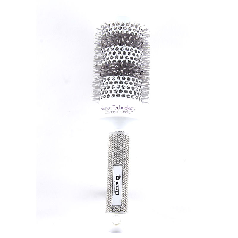Jeco Professional Nano Technology Ceramic & lonic Round Barrel Hair Brush - Xlarge