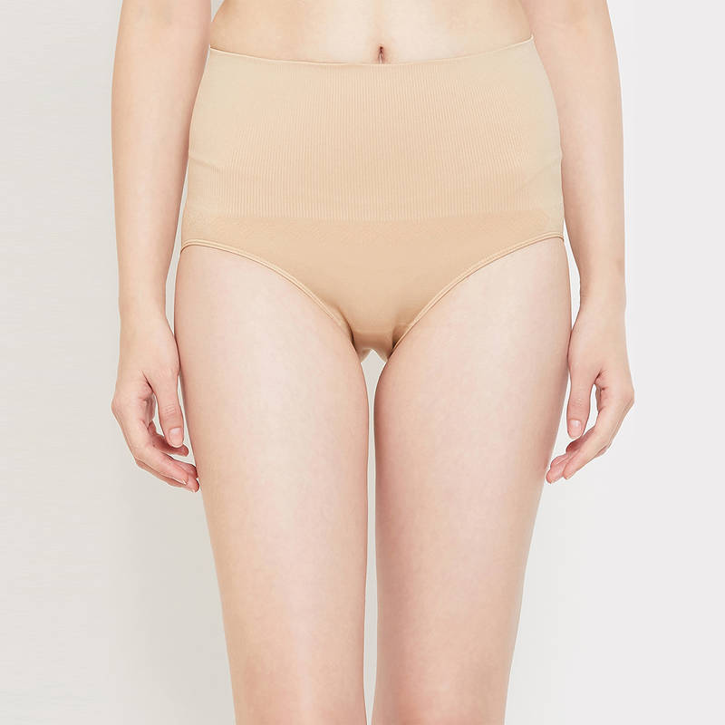 C9 Airwear Seamless High Control Low Waist Nude Shapewear (XL)