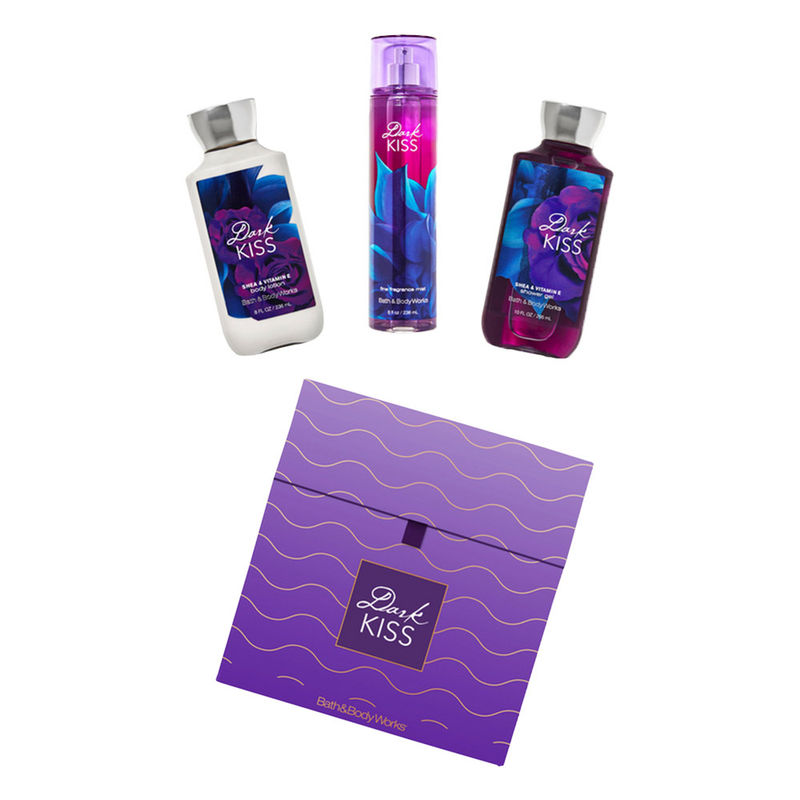 Bath and body works dark kiss gift hot sale set