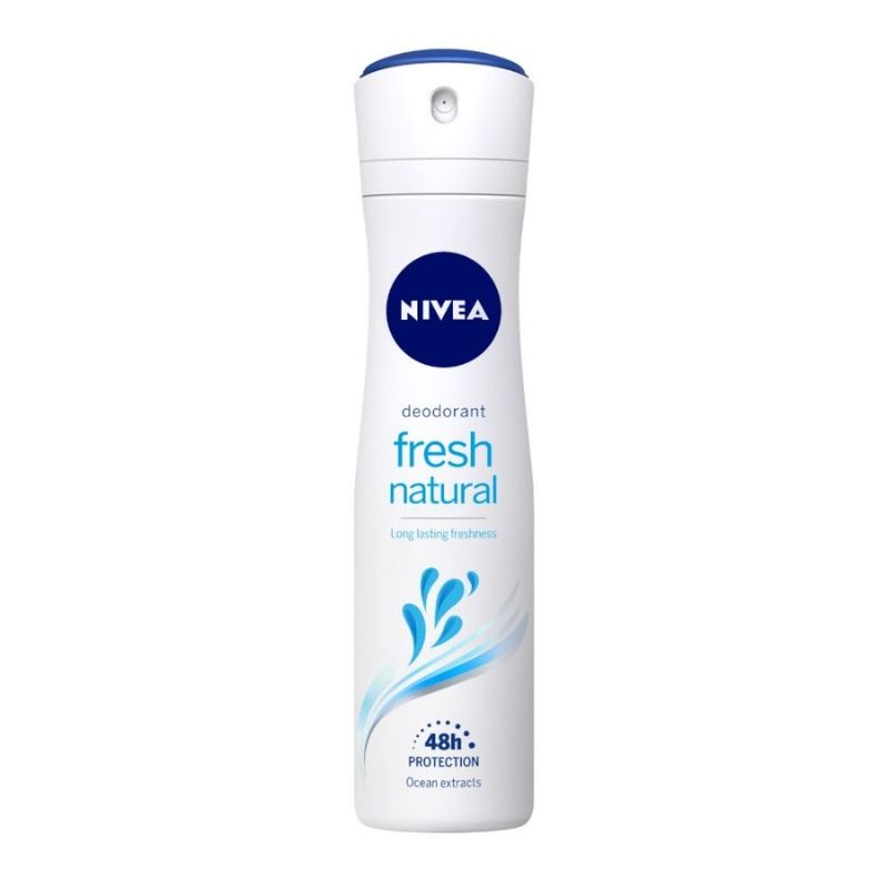 NIVEA Women Deodorant, Fresh Natural, Long Lasting Freshness & 48h