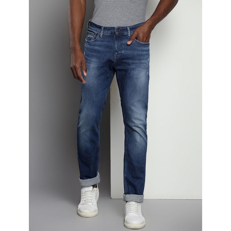 Tommy Hilfiger Mens Blue Color Jeans (30)