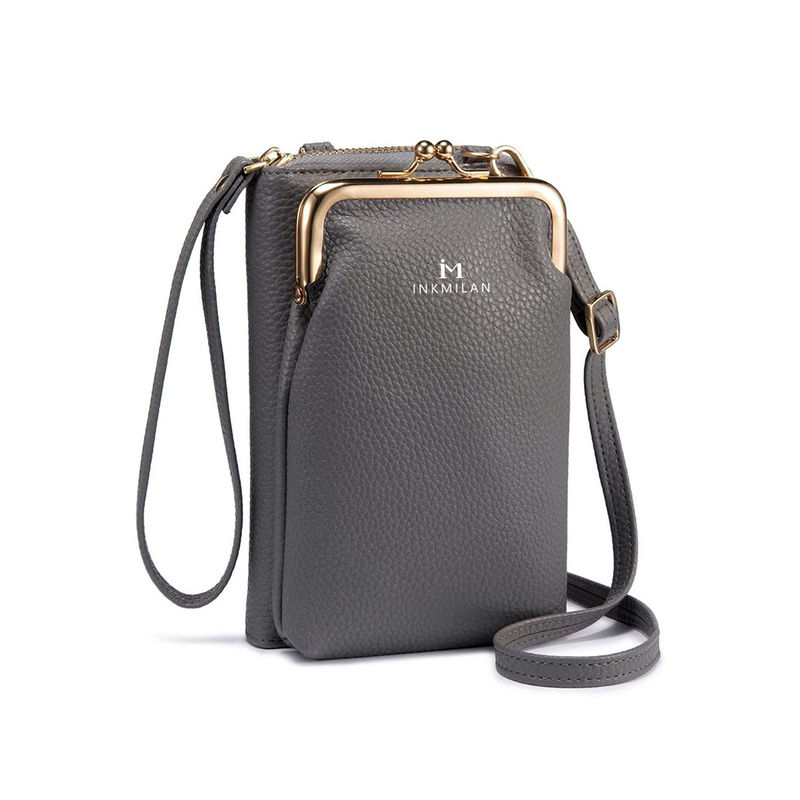 Buy Inkmilan Dark Grey Crossbody Bag for Women Online