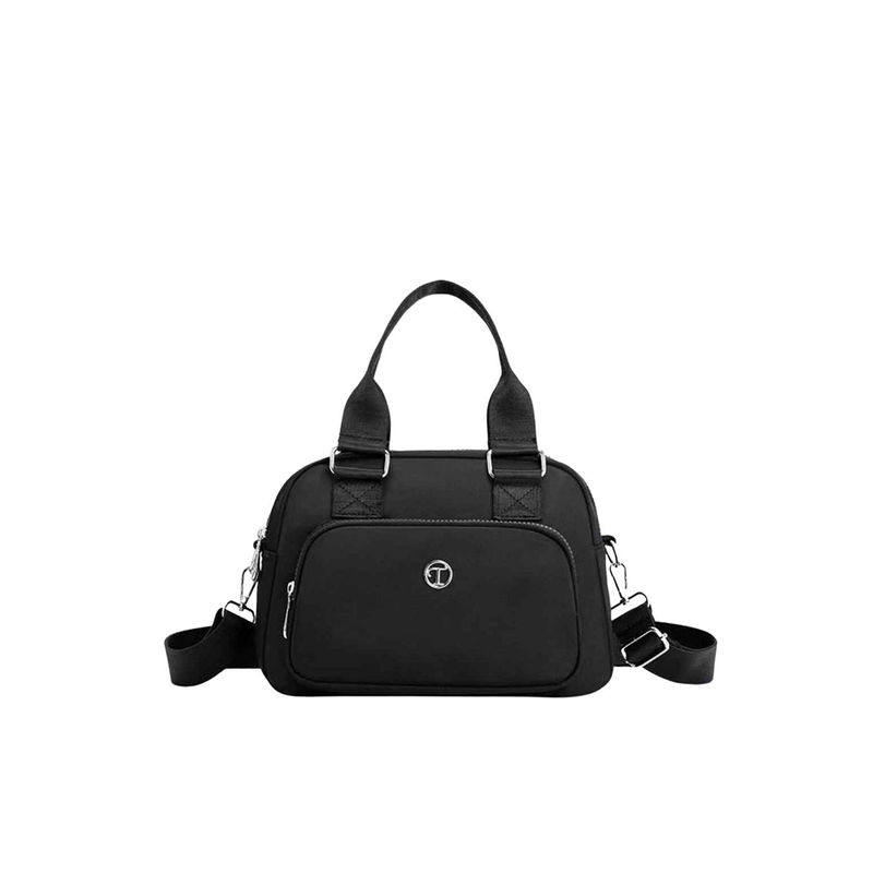 Inkmilan Multi-Pocket Shoulder Travel Black Bag: Buy Inkmilan Multi ...