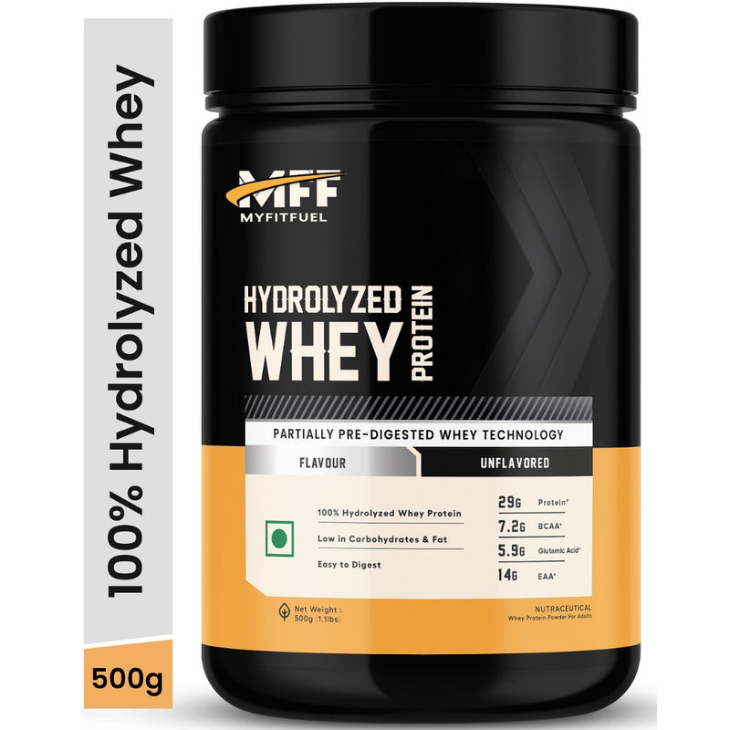 MyFitFuel Hydrolyzed Whey Protein (Partially Digested), Unflavored