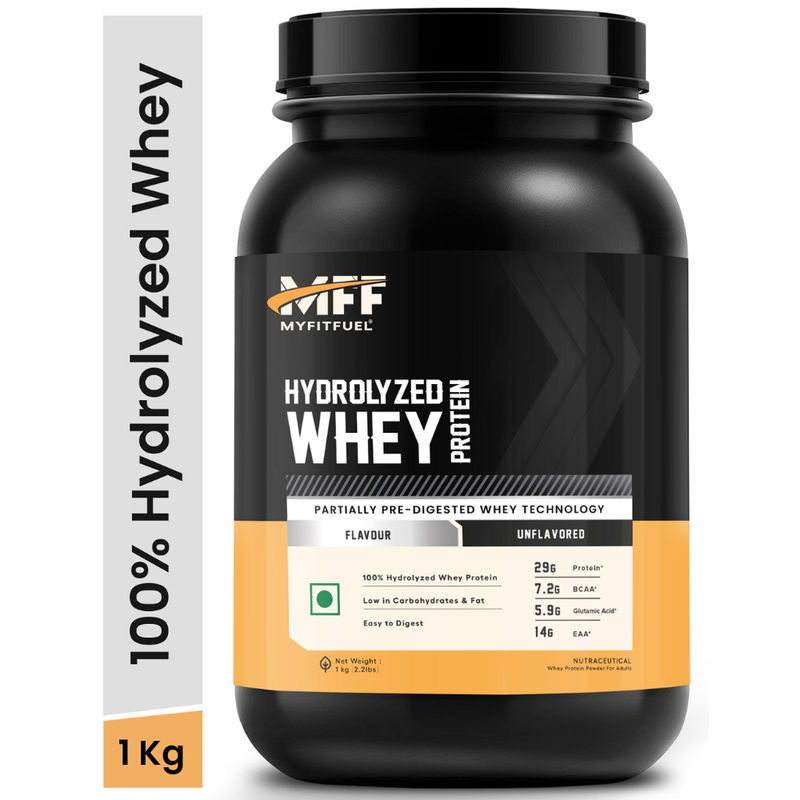 MyFitFuel Hydrolyzed Whey Protein (Partially Digested), Unflavored