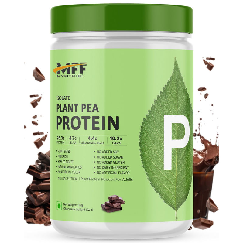 MyFitFuel MFF Plant Pea Protein Isolate, Chocolate Delight Swirl