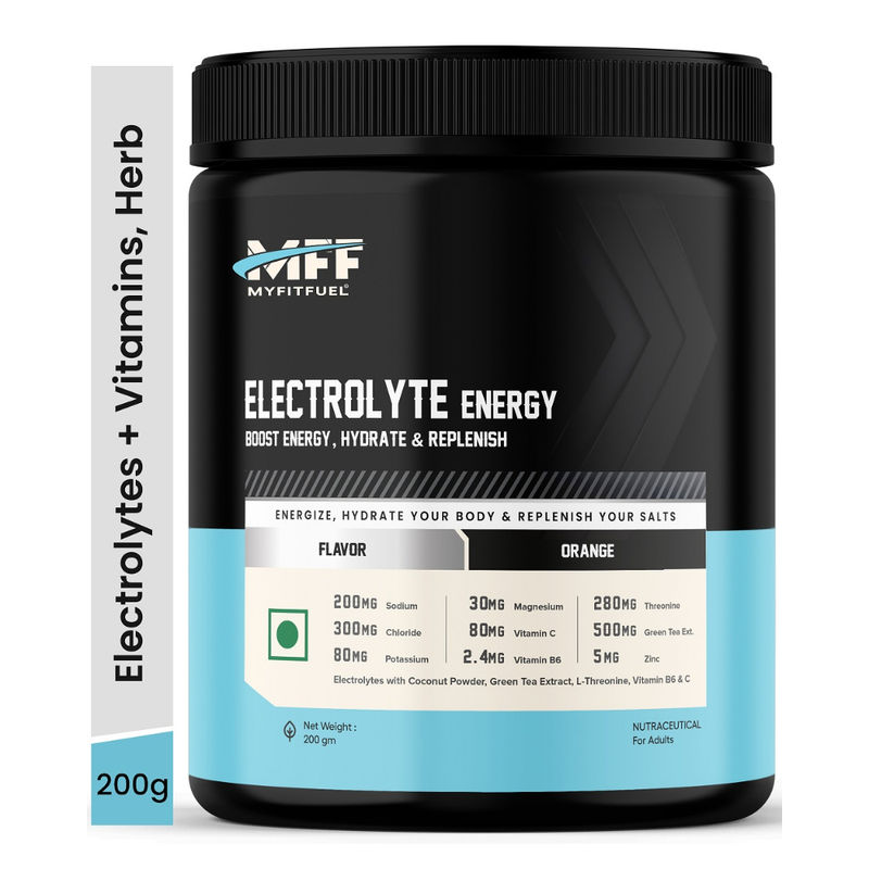 MyFitFuel Electrolyte Energy Hydration Replenishment - Orange
