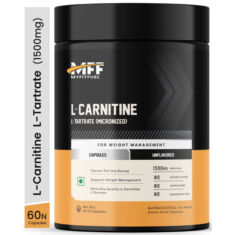 MyFitFuel L-Carnitine L-Tartrate Weight Loss Capsules