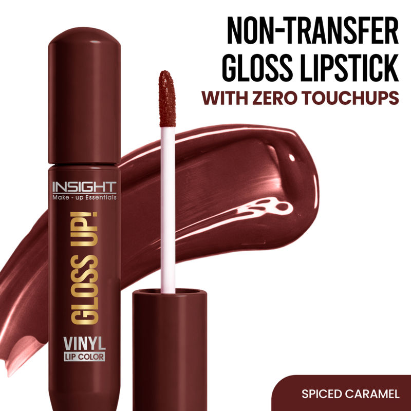 Insight Cosmetics Gloss Up Vinyl Lip Color - Spiced Caramel