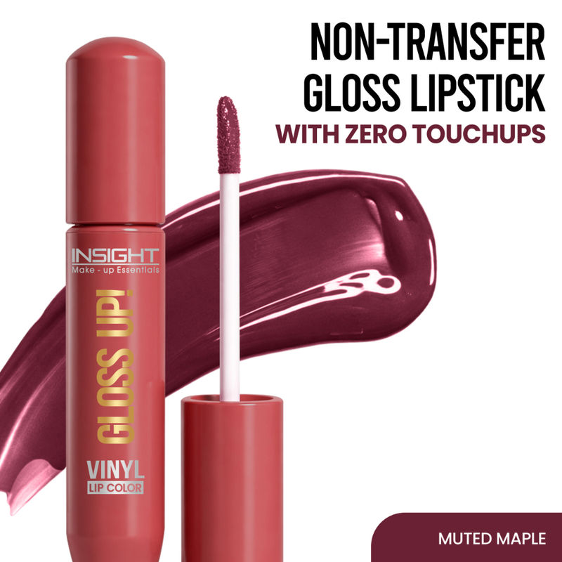 Insight Cosmetics Gloss Up Vinyl Lip Color - Muted Maple