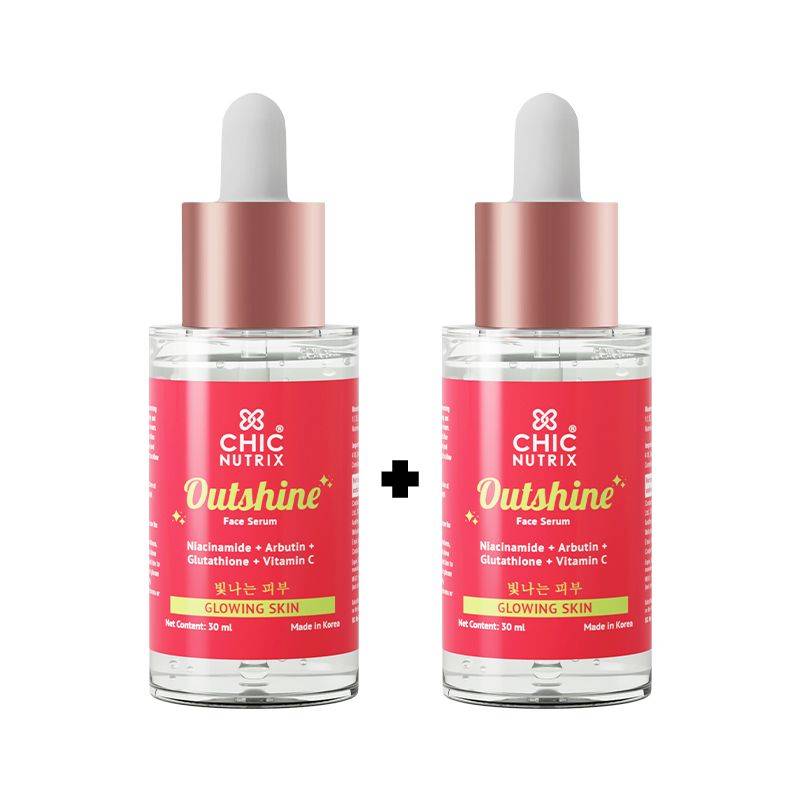 Sérum Visage Coréen Chicnutrix Outshine - 30 Ml, 5 Actions En 1 (taches, éclat, Acné), Pour Tous Types De Peau