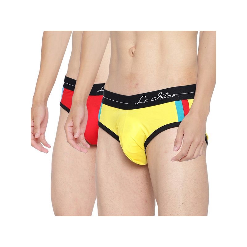 La Intimo Multicolor Regular Classic Brief (S)