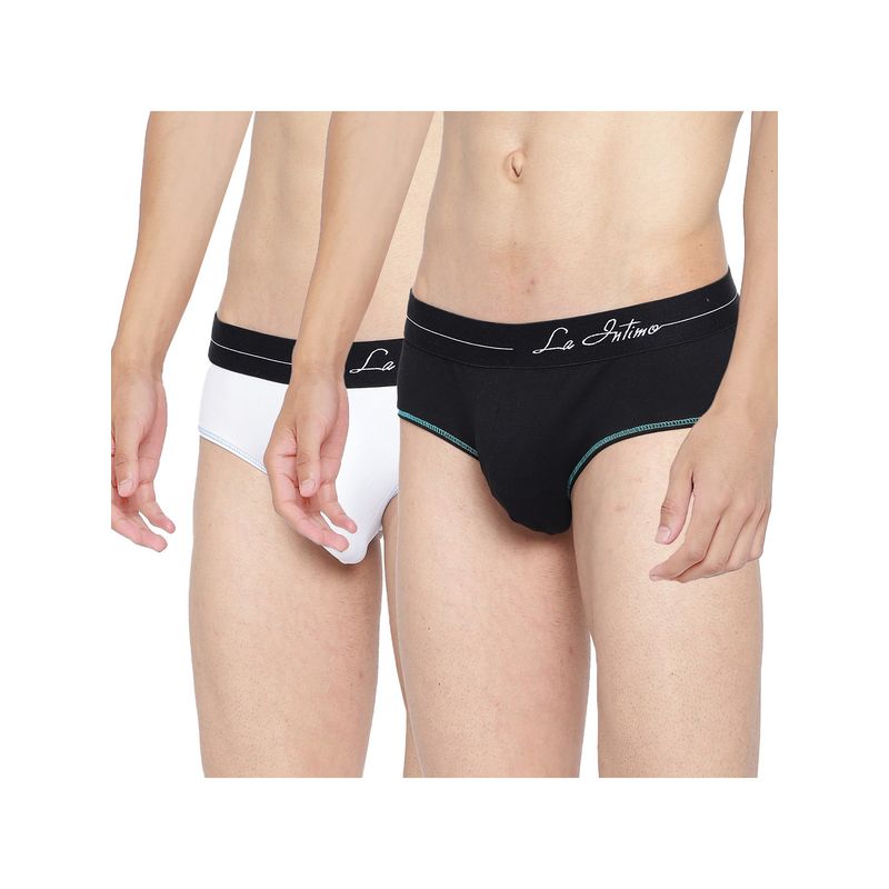 La Intimo Multi-Color Solid Brief (S)