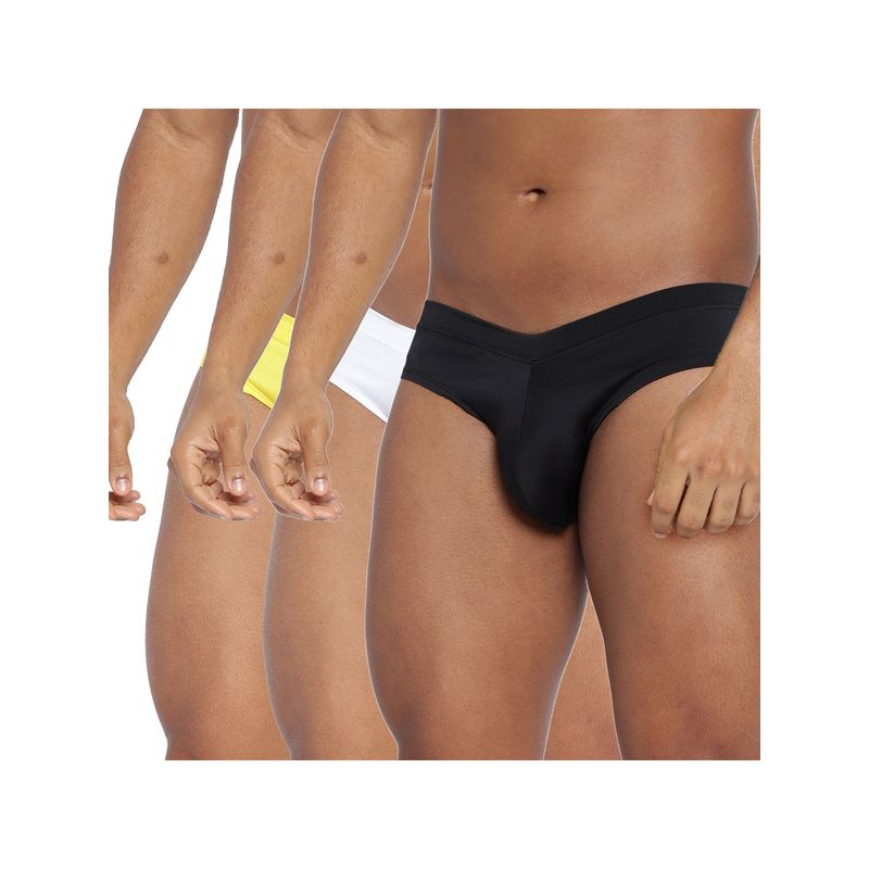 La Intimo Multicolor Solid Fanboy Style Brief (S)