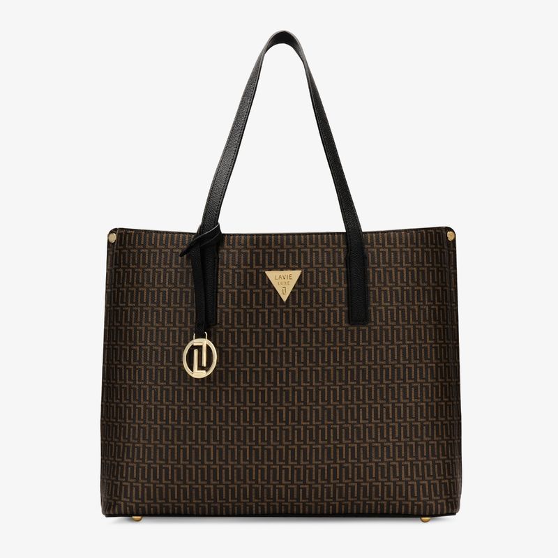 Buy Lavie Luxe Women S Chloe 3C Large Tote Bag Choco Online