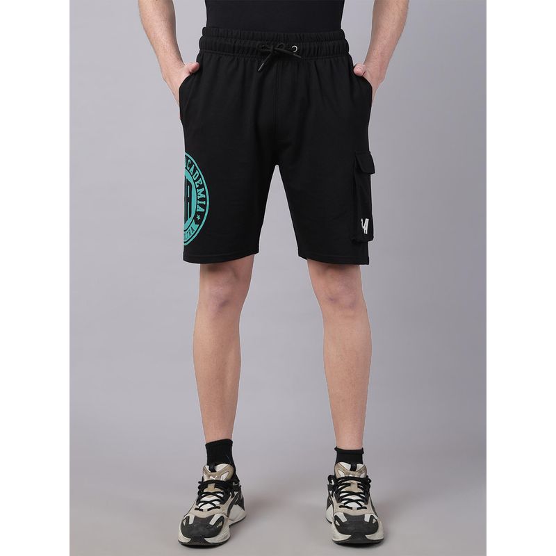 Free Authority Official My Hero Academia Men Black Printed Shorts (M)