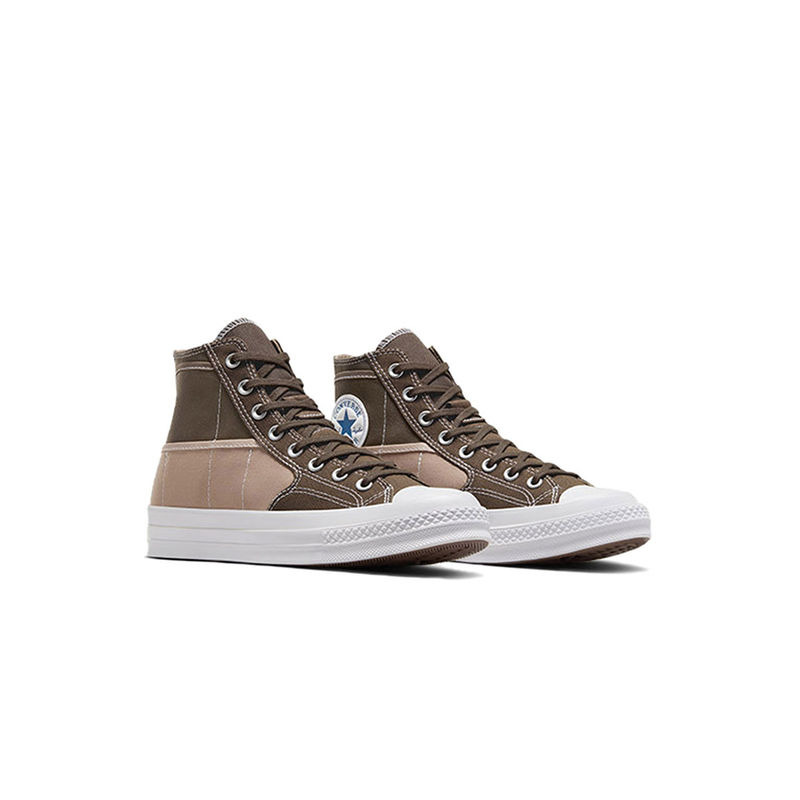 Converse Unisex Chuck 70 Durable Neutrals High Top Sneakers (UK 3)