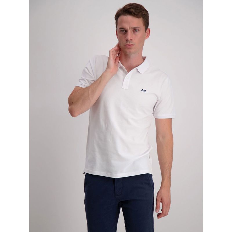 LINDBERGH Red Solid Polo Collar T Shirt (XL)