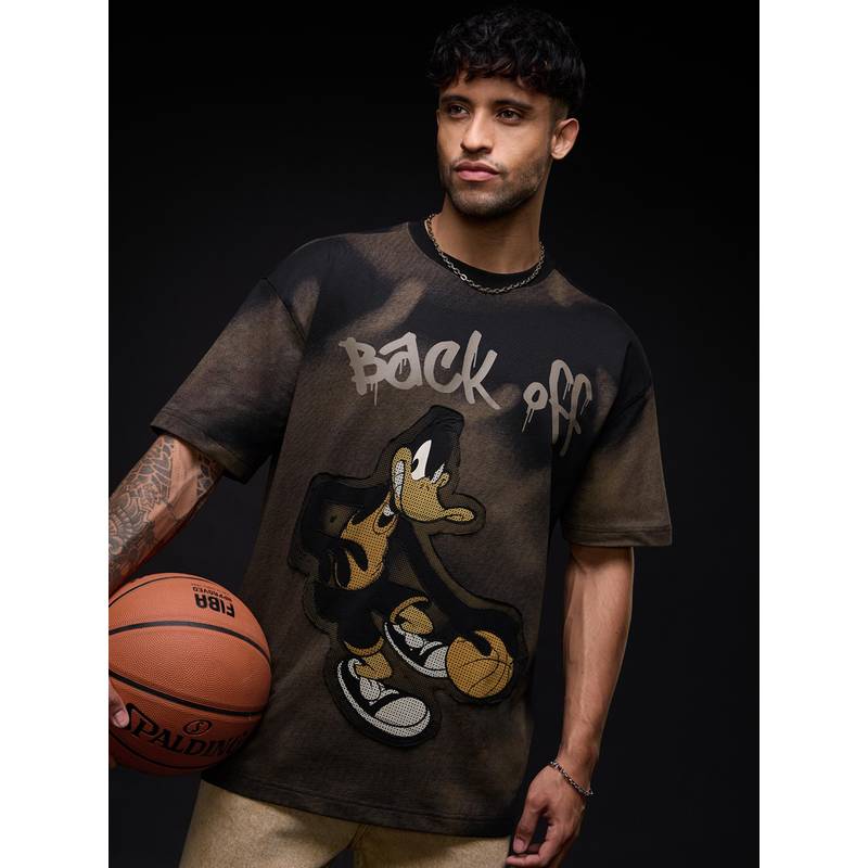 Off Back Merch Buy The Souled Store Looney Tunes Back Off Men Oversized T-Shirts Online